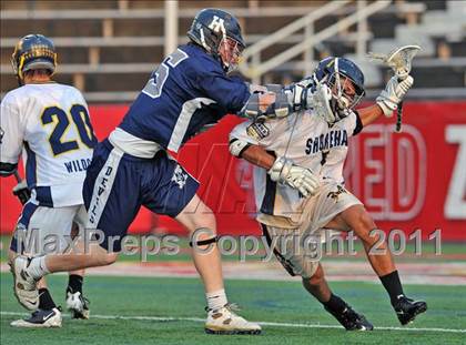 Thumbnail 3 in Huntington vs. Shoreham-Wading River (Section 11 Class B Final) photogallery.