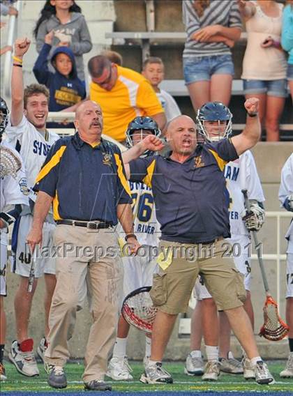 Thumbnail 2 in Huntington vs. Shoreham-Wading River (Section 11 Class B Final) photogallery.