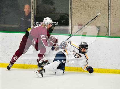 Thumbnail 3 in Aquinas Institute vs Webster Thomas (NYSPHSAA Section 5 Class B Final) photogallery.
