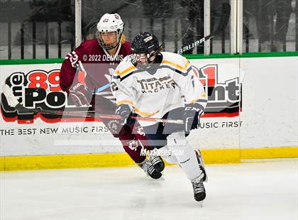 Thumbnail 2 in Aquinas Institute vs Webster Thomas (NYSPHSAA Section 5 Class B Final) photogallery.
