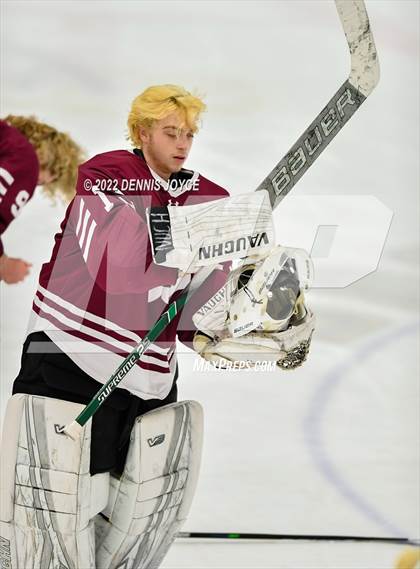 Thumbnail 2 in Aquinas Institute vs Webster Thomas (NYSPHSAA Section 5 Class B Final) photogallery.
