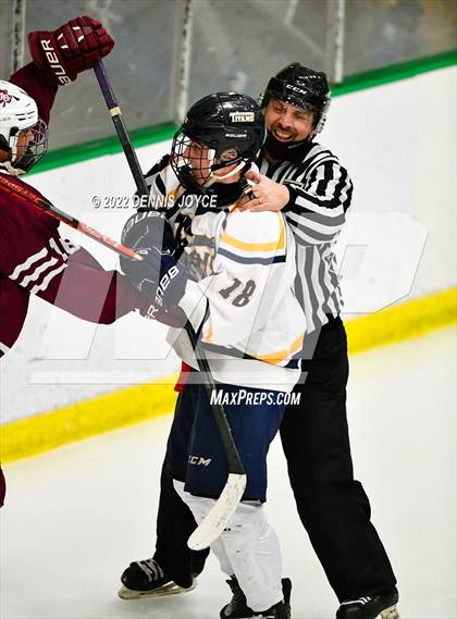 Thumbnail 3 in Aquinas Institute vs Webster Thomas (NYSPHSAA Section 5 Class B Final) photogallery.