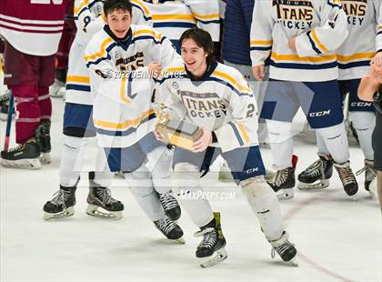 Thumbnail 3 in Aquinas Institute vs Webster Thomas (NYSPHSAA Section 5 Class B Final) photogallery.