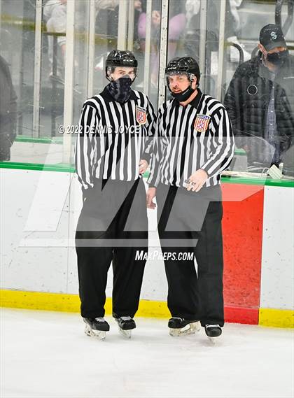 Thumbnail 2 in Aquinas Institute vs Webster Thomas (NYSPHSAA Section 5 Class B Final) photogallery.