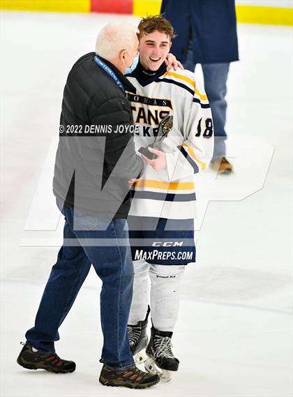 Thumbnail 1 in Aquinas Institute vs Webster Thomas (NYSPHSAA Section 5 Class B Final) photogallery.
