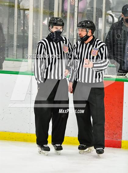 Thumbnail 1 in Aquinas Institute vs Webster Thomas (NYSPHSAA Section 5 Class B Final) photogallery.