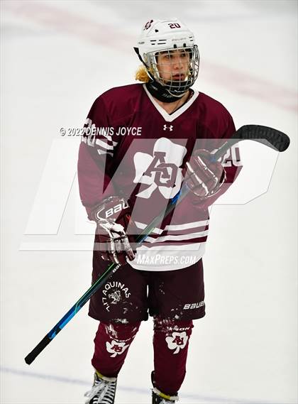 Thumbnail 1 in Aquinas Institute vs Webster Thomas (NYSPHSAA Section 5 Class B Final) photogallery.