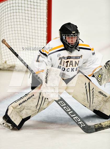 Thumbnail 1 in Aquinas Institute vs Webster Thomas (NYSPHSAA Section 5 Class B Final) photogallery.