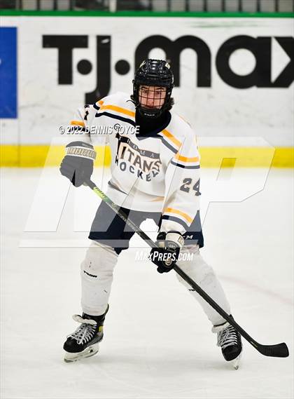 Thumbnail 2 in Aquinas Institute vs Webster Thomas (NYSPHSAA Section 5 Class B Final) photogallery.