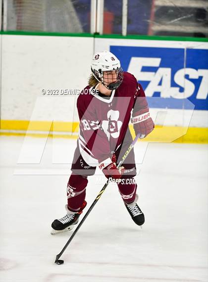 Thumbnail 3 in Aquinas Institute vs Webster Thomas (NYSPHSAA Section 5 Class B Final) photogallery.
