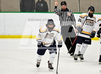 Thumbnail 2 in Aquinas Institute vs Webster Thomas (NYSPHSAA Section 5 Class B Final) photogallery.