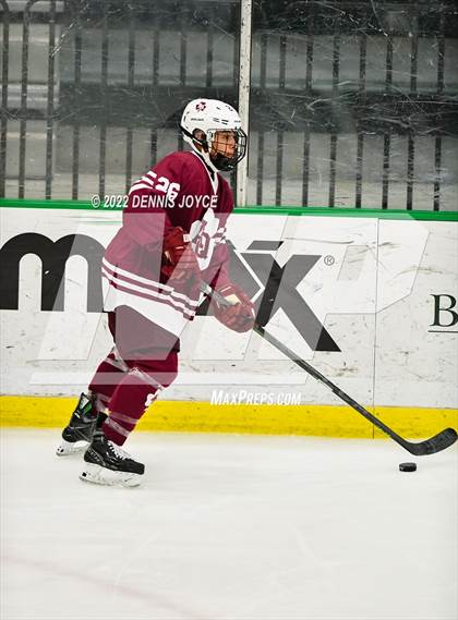 Thumbnail 2 in Aquinas Institute vs Webster Thomas (NYSPHSAA Section 5 Class B Final) photogallery.
