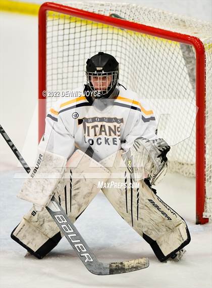 Thumbnail 2 in Aquinas Institute vs Webster Thomas (NYSPHSAA Section 5 Class B Final) photogallery.