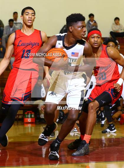 Thumbnail 2 in Leuzinger vs. Executive Prep Academy (Katani Classic) photogallery.