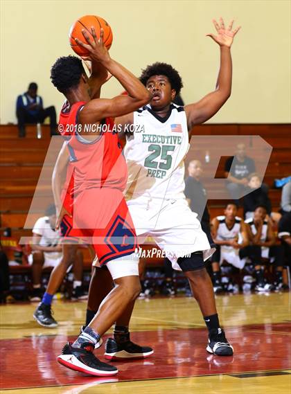 Thumbnail 3 in Leuzinger vs. Executive Prep Academy (Katani Classic) photogallery.