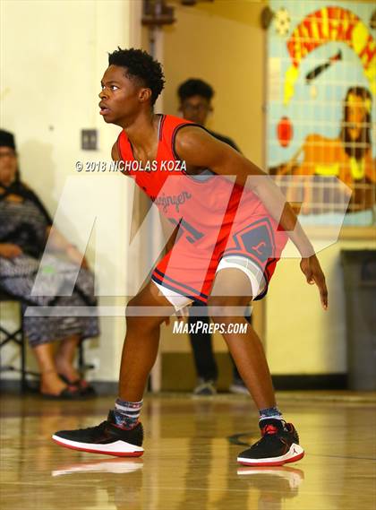 Thumbnail 1 in Leuzinger vs. Executive Prep Academy (Katani Classic) photogallery.