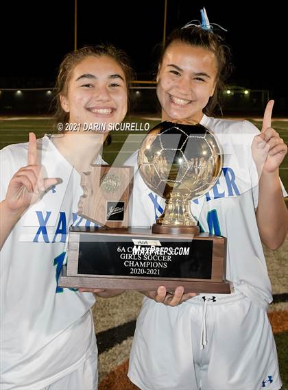 Thumbnail 2 in Chaparral vs. Xavier College Prep (AIA 6A Final Awards) photogallery.