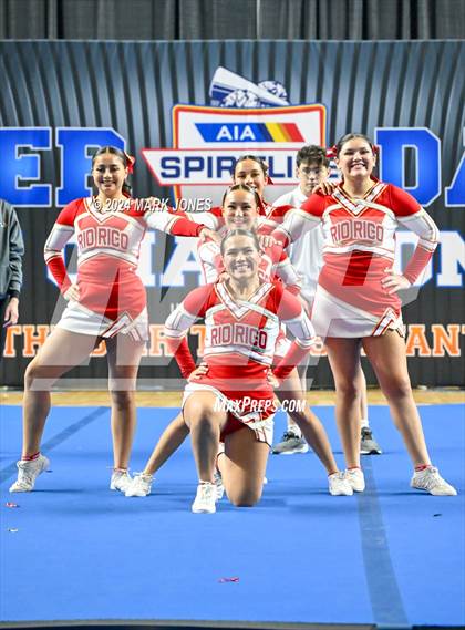 Thumbnail 1 in Rio Rico - Stunt Game Day Championships (AIA Division III) photogallery.
