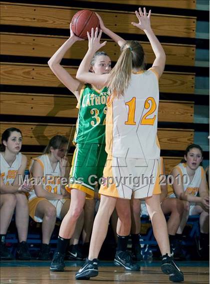 Thumbnail 2 in St. Joseph vs Trinity Catholic (FCIAC Final) photogallery.