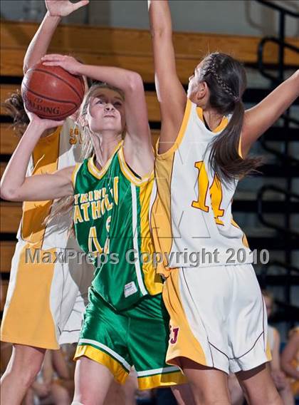 Thumbnail 1 in St. Joseph vs Trinity Catholic (FCIAC Final) photogallery.