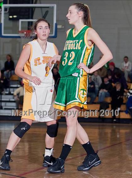 Thumbnail 2 in St. Joseph vs Trinity Catholic (FCIAC Final) photogallery.