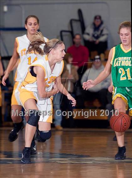 Thumbnail 1 in St. Joseph vs Trinity Catholic (FCIAC Final) photogallery.