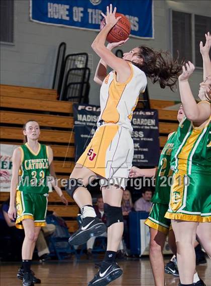 Thumbnail 3 in St. Joseph vs Trinity Catholic (FCIAC Final) photogallery.