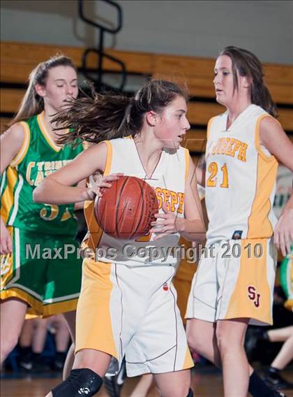 Thumbnail 2 in St. Joseph vs Trinity Catholic (FCIAC Final) photogallery.