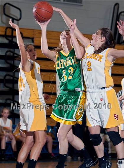 Thumbnail 1 in St. Joseph vs Trinity Catholic (FCIAC Final) photogallery.