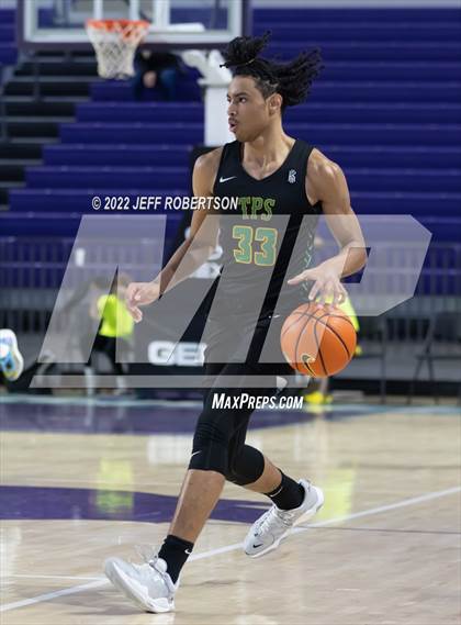 Thumbnail 2 in St. Frances Academy vs The Patrick School (City of Palms Classic) photogallery.
