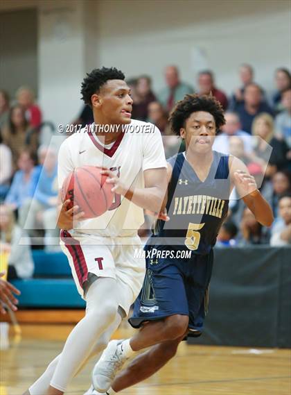 Thumbnail 2 in Trinity Christian vs. Fayetteville Academy photogallery.