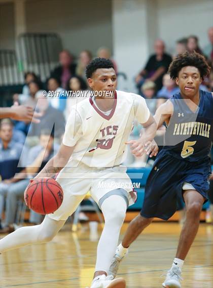 Thumbnail 1 in Trinity Christian vs. Fayetteville Academy photogallery.
