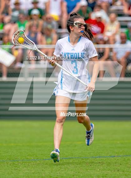 Thumbnail 2 in Charlotte Catholic vs. Cardinal Gibbons (NCHSAA 1A/2A/3A/4A - Final)(1 of 2 - the Game) photogallery.