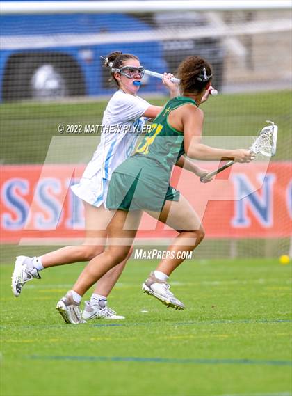 Thumbnail 3 in Charlotte Catholic vs. Cardinal Gibbons (NCHSAA 1A/2A/3A/4A - Final)(1 of 2 - the Game) photogallery.