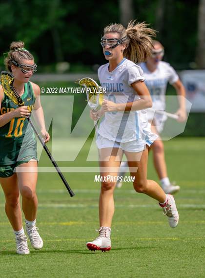 Thumbnail 2 in Charlotte Catholic vs. Cardinal Gibbons (NCHSAA 1A/2A/3A/4A - Final)(1 of 2 - the Game) photogallery.