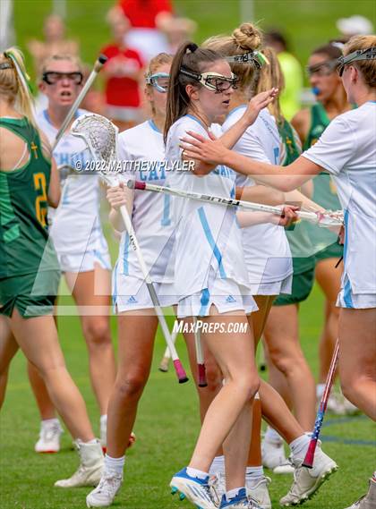 Thumbnail 1 in Charlotte Catholic vs. Cardinal Gibbons (NCHSAA 1A/2A/3A/4A - Final)(1 of 2 - the Game) photogallery.