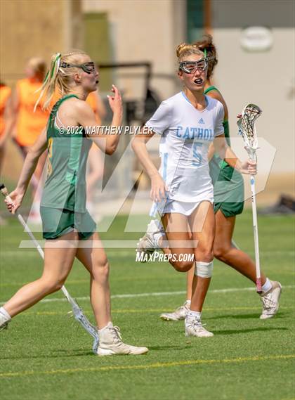 Thumbnail 1 in Charlotte Catholic vs. Cardinal Gibbons (NCHSAA 1A/2A/3A/4A - Final)(1 of 2 - the Game) photogallery.
