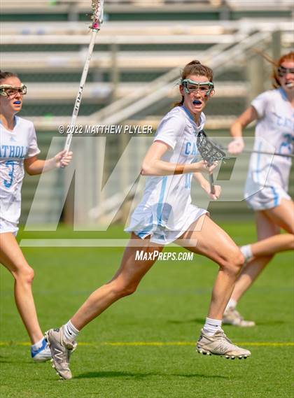 Thumbnail 2 in Charlotte Catholic vs. Cardinal Gibbons (NCHSAA 1A/2A/3A/4A - Final)(1 of 2 - the Game) photogallery.