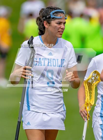Thumbnail 3 in Charlotte Catholic vs. Cardinal Gibbons (NCHSAA 1A/2A/3A/4A - Final)(1 of 2 - the Game) photogallery.