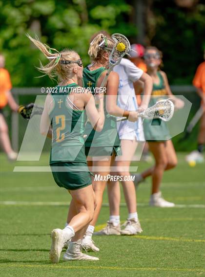 Thumbnail 3 in Charlotte Catholic vs. Cardinal Gibbons (NCHSAA 1A/2A/3A/4A - Final)(1 of 2 - the Game) photogallery.