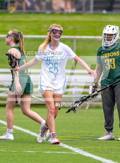 Thumbnail 1 in Charlotte Catholic vs. Cardinal Gibbons (NCHSAA 1A/2A/3A/4A - Final)(1 of 2 - the Game) photogallery.