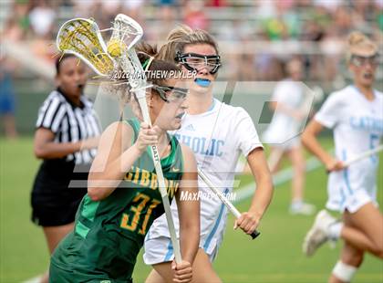 Thumbnail 3 in Charlotte Catholic vs. Cardinal Gibbons (NCHSAA 1A/2A/3A/4A - Final)(1 of 2 - the Game) photogallery.