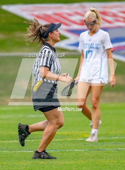 Thumbnail 2 in Charlotte Catholic vs. Cardinal Gibbons (NCHSAA 1A/2A/3A/4A - Final)(1 of 2 - the Game) photogallery.