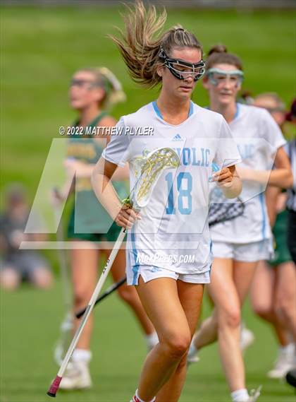 Thumbnail 2 in Charlotte Catholic vs. Cardinal Gibbons (NCHSAA 1A/2A/3A/4A - Final)(1 of 2 - the Game) photogallery.