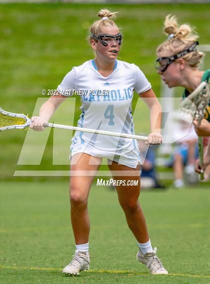 Thumbnail 2 in Charlotte Catholic vs. Cardinal Gibbons (NCHSAA 1A/2A/3A/4A - Final)(1 of 2 - the Game) photogallery.