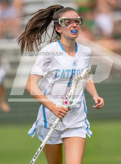 Thumbnail 3 in Charlotte Catholic vs. Cardinal Gibbons (NCHSAA 1A/2A/3A/4A - Final)(1 of 2 - the Game) photogallery.