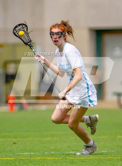 Thumbnail 2 in Charlotte Catholic vs. Cardinal Gibbons (NCHSAA 1A/2A/3A/4A - Final)(1 of 2 - the Game) photogallery.