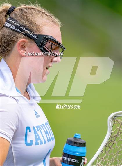 Thumbnail 2 in Charlotte Catholic vs. Cardinal Gibbons (NCHSAA 1A/2A/3A/4A - Final)(1 of 2 - the Game) photogallery.