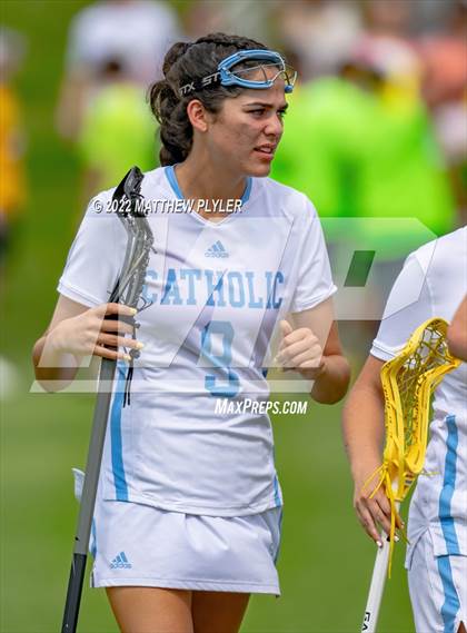 Thumbnail 1 in Charlotte Catholic vs. Cardinal Gibbons (NCHSAA 1A/2A/3A/4A - Final)(1 of 2 - the Game) photogallery.