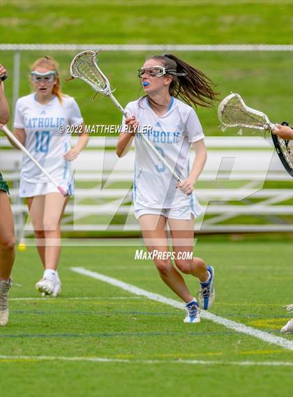 Thumbnail 3 in Charlotte Catholic vs. Cardinal Gibbons (NCHSAA 1A/2A/3A/4A - Final)(1 of 2 - the Game) photogallery.